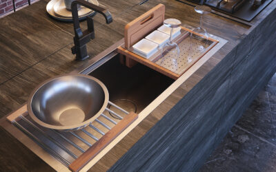 Inovando cozinhas com Cubas Workstation